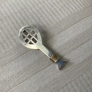 VINTAGE STERLING SILVER TENNIS PIN
